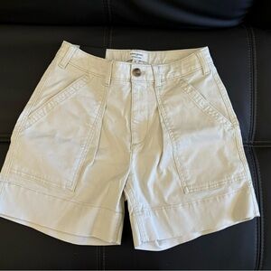 Banana Republic Cream Authentic Chino Short